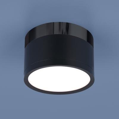 Потолочный светодиодный светильник Elektrostandard DLR029 10W 4200K черный матовый 4690389122019