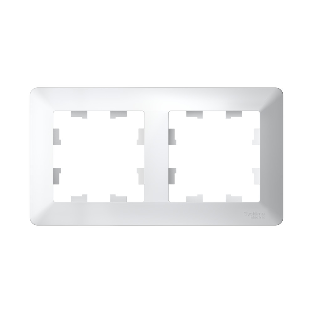 Рамка 2-ая Systeme Electric AtlasDesign Air Белый/дымчатый белый ATN220102