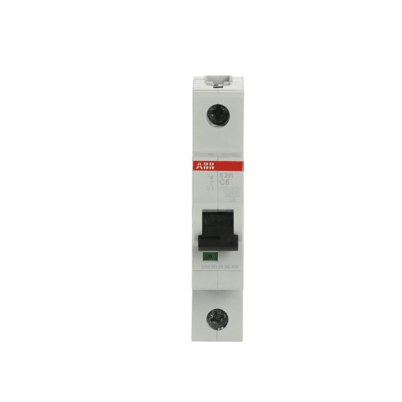 Автоматический выключатель ABB S201 1-полюсный C6 6кА