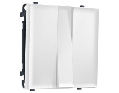 Комплект механизма 3-кл выключателя SIGMA Белый мягкое касание 10A-250V QUANT PRO Ambrella Volt MS825010 (SP8250, PR133)