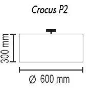 Потолочный светильник TopDecor Crocus Glade P2 01 03g
