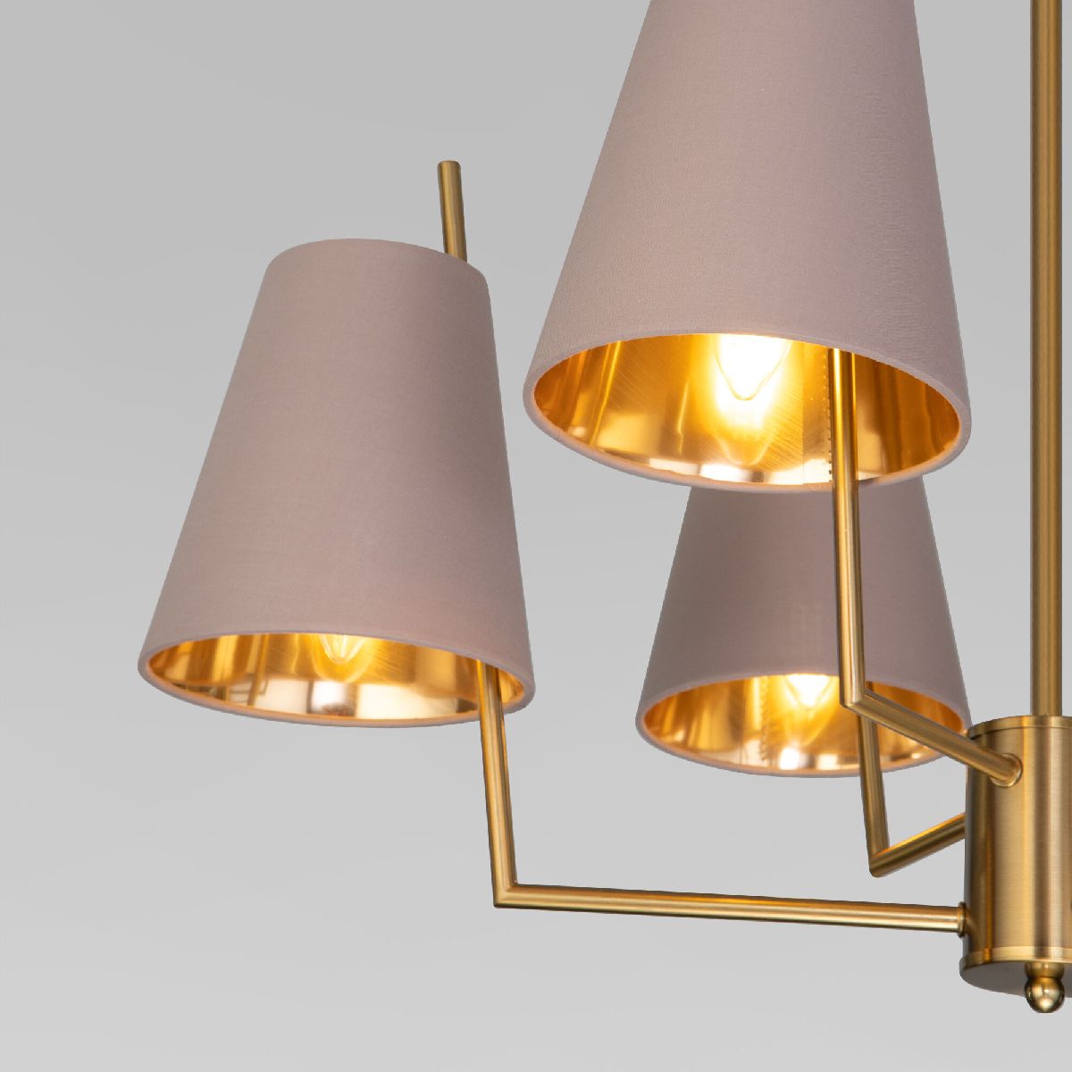 Люстра на штанге Eurosvet Topanga 60173/6 латунь Smart a069017