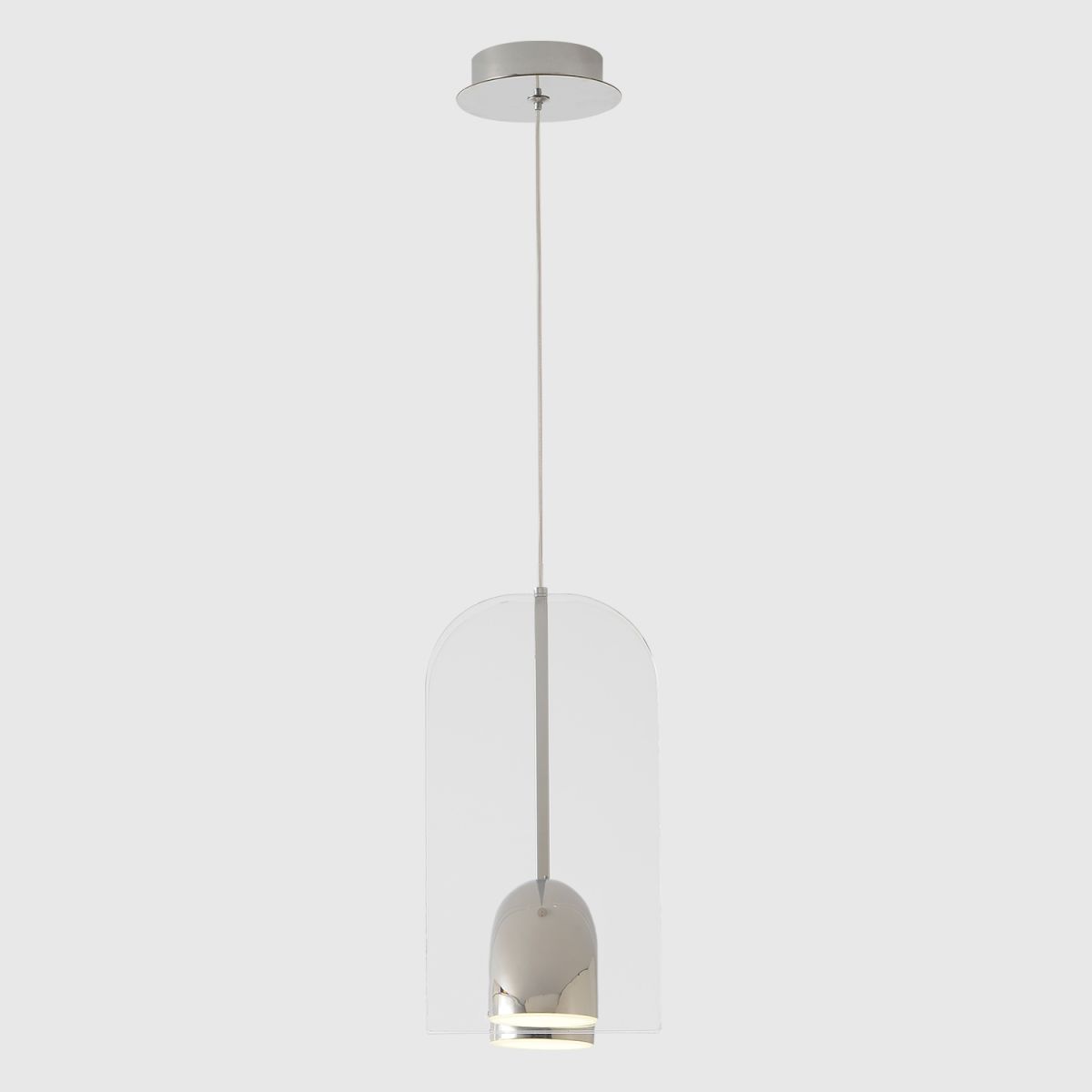 Подвесной светильник Crystal Lux ELEMENT SP12W LED CHROME