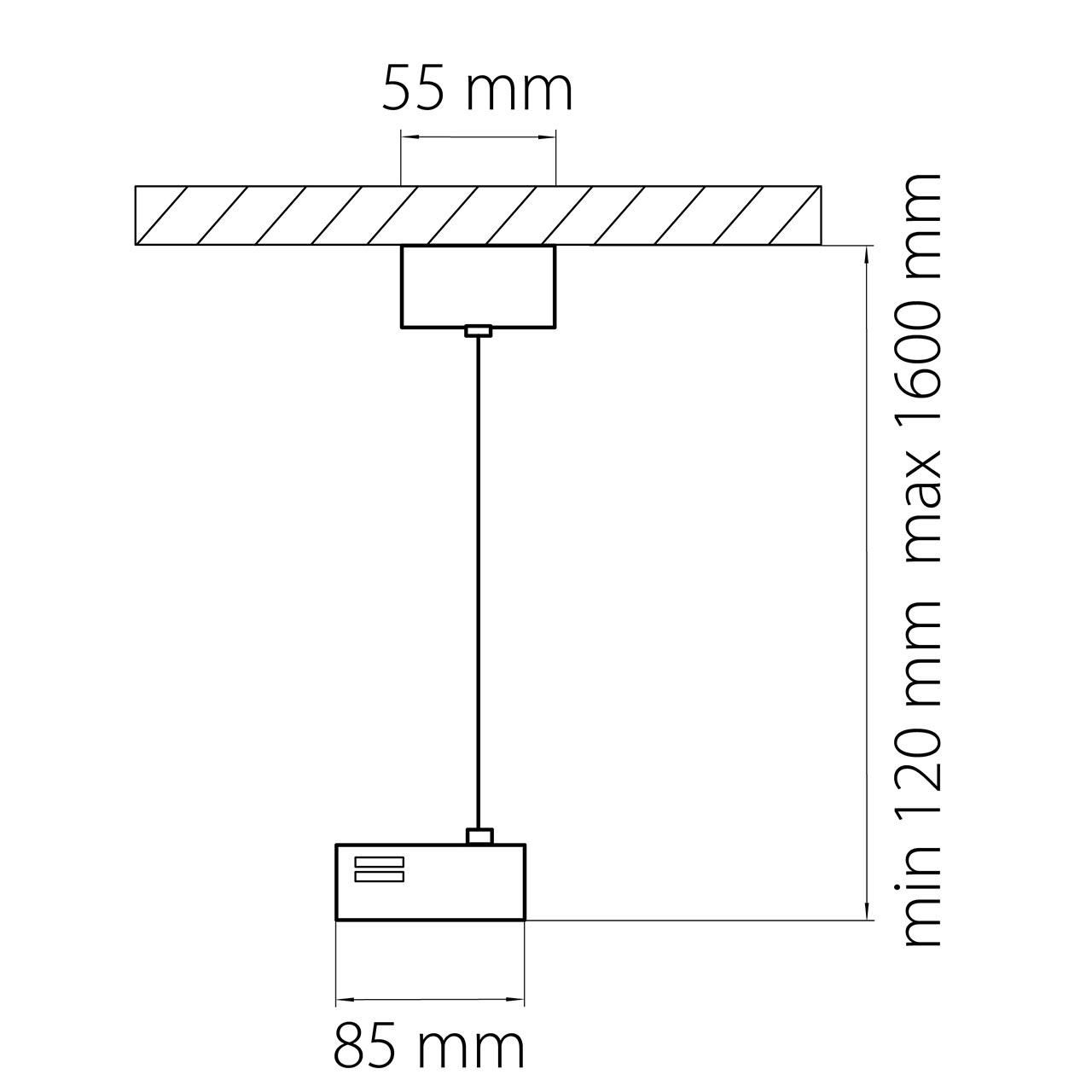Питание подвесное Lightstar Barra 502197 - Elektrostandard.net Питание подвесное Lightstar Barra 502197