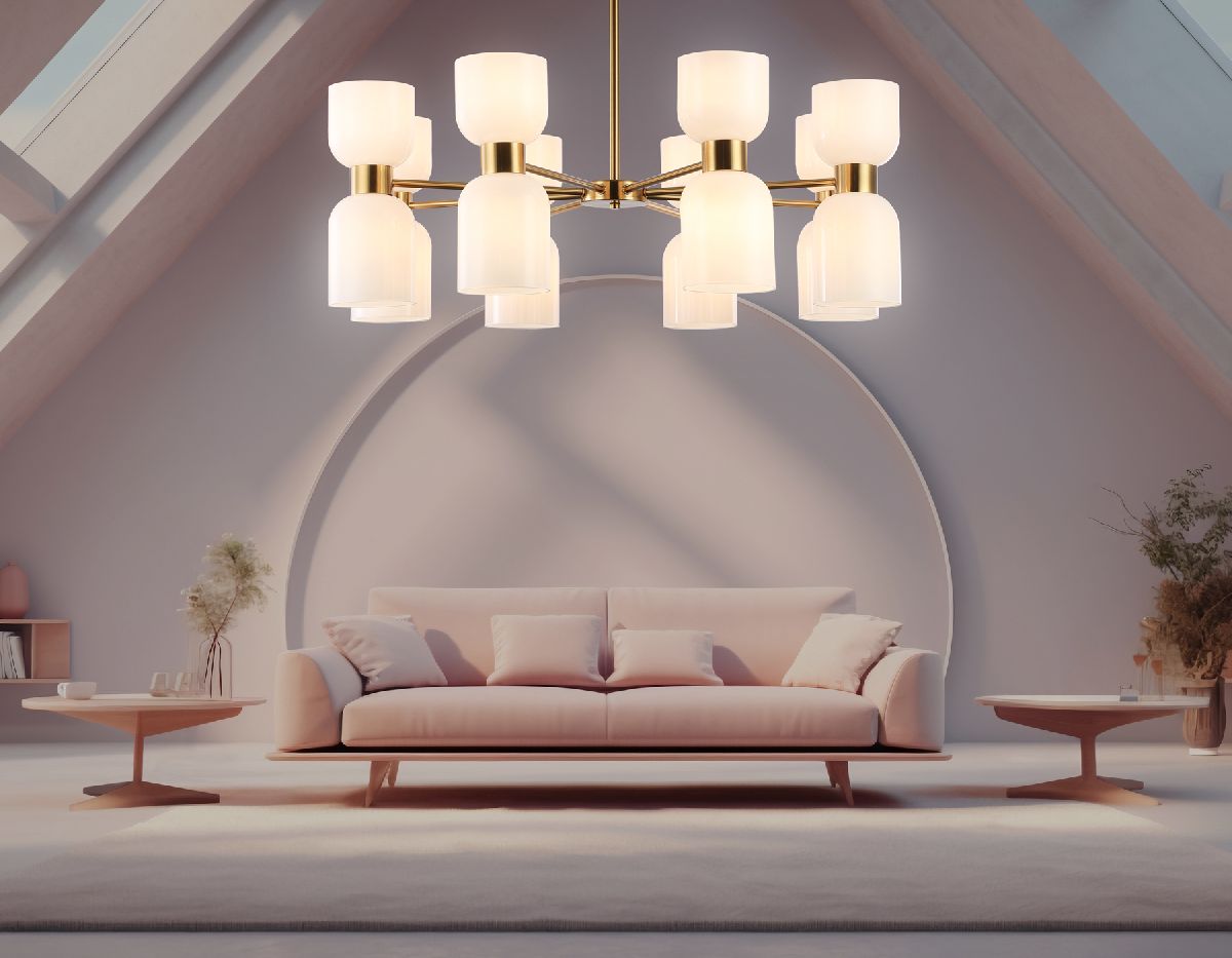Люстра на штанге Ambrella Light High Light LH56095