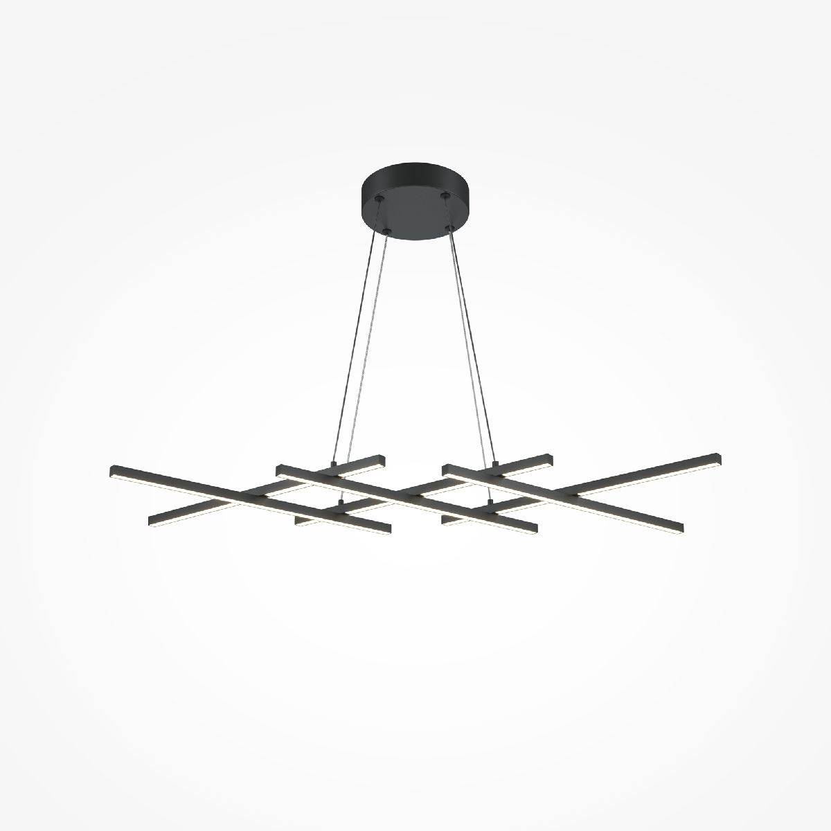 Подвесная люстра Maytoni Halo MOD244PL-L50BK