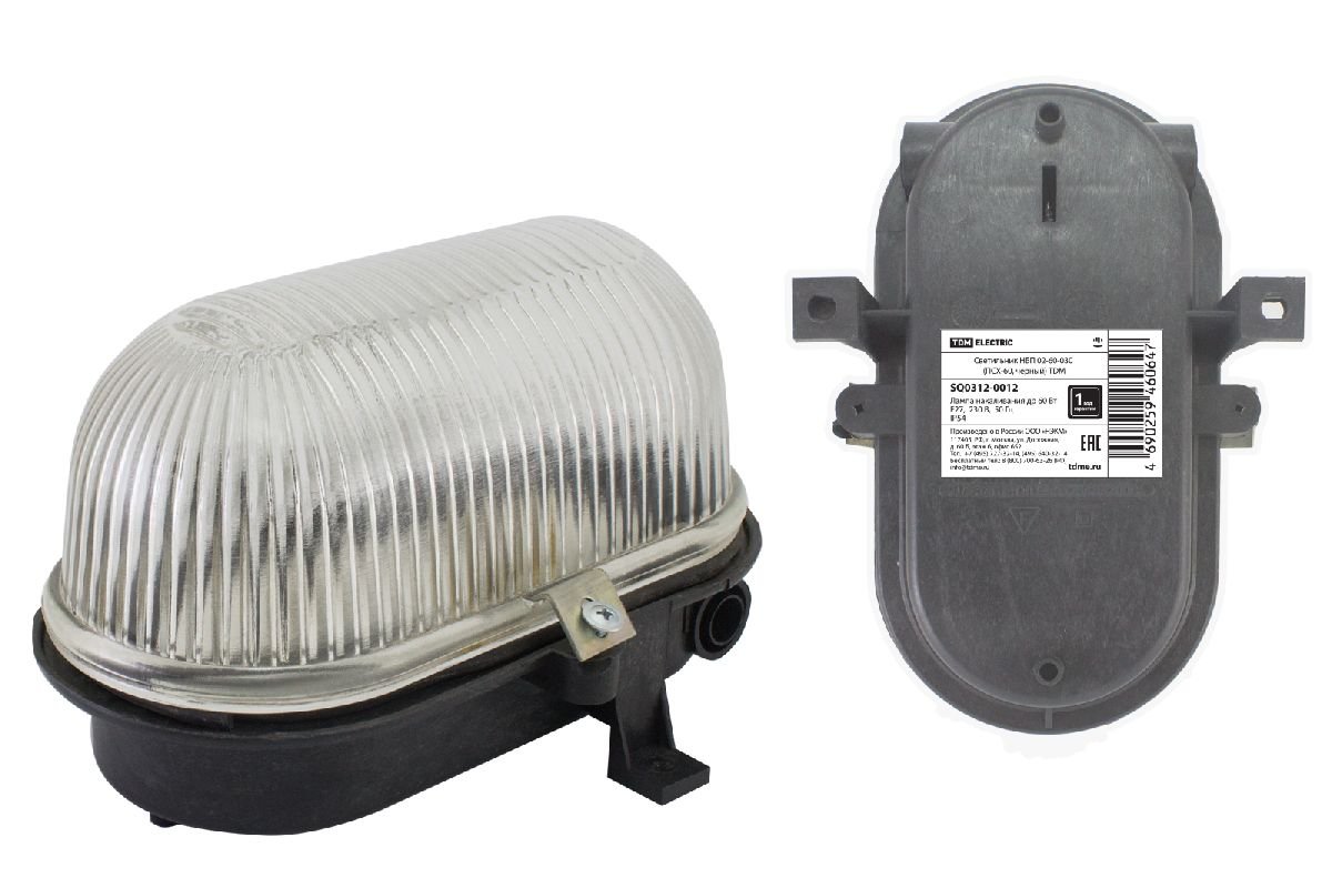 Настенно-потолочный светильник TDM Electric НБП 02-60-030 SQ0312-0012