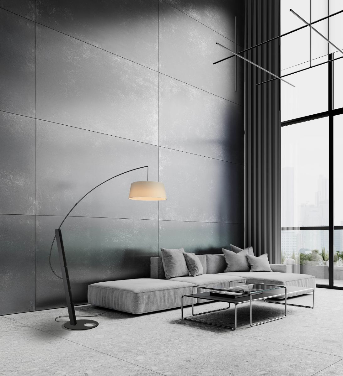 Торшер Mantra Ruti Ricca 9446+9447