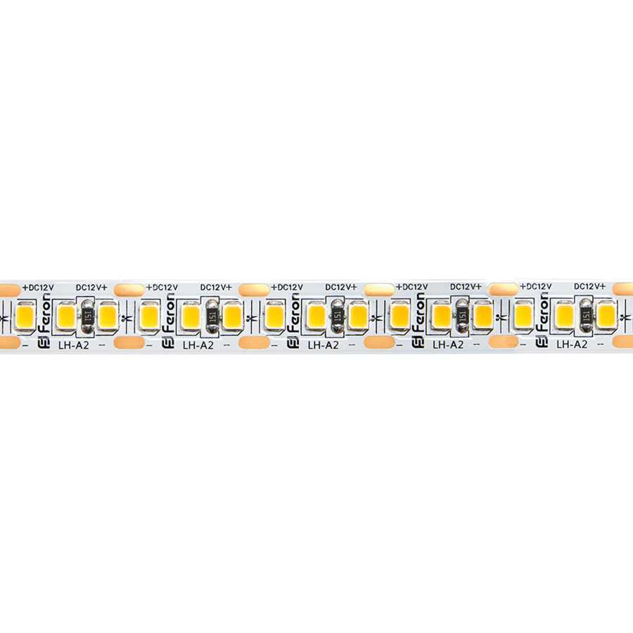 Светодиодная лента Feron 17W/m 180LED/m 2835SMD белый 5M LS616 41530