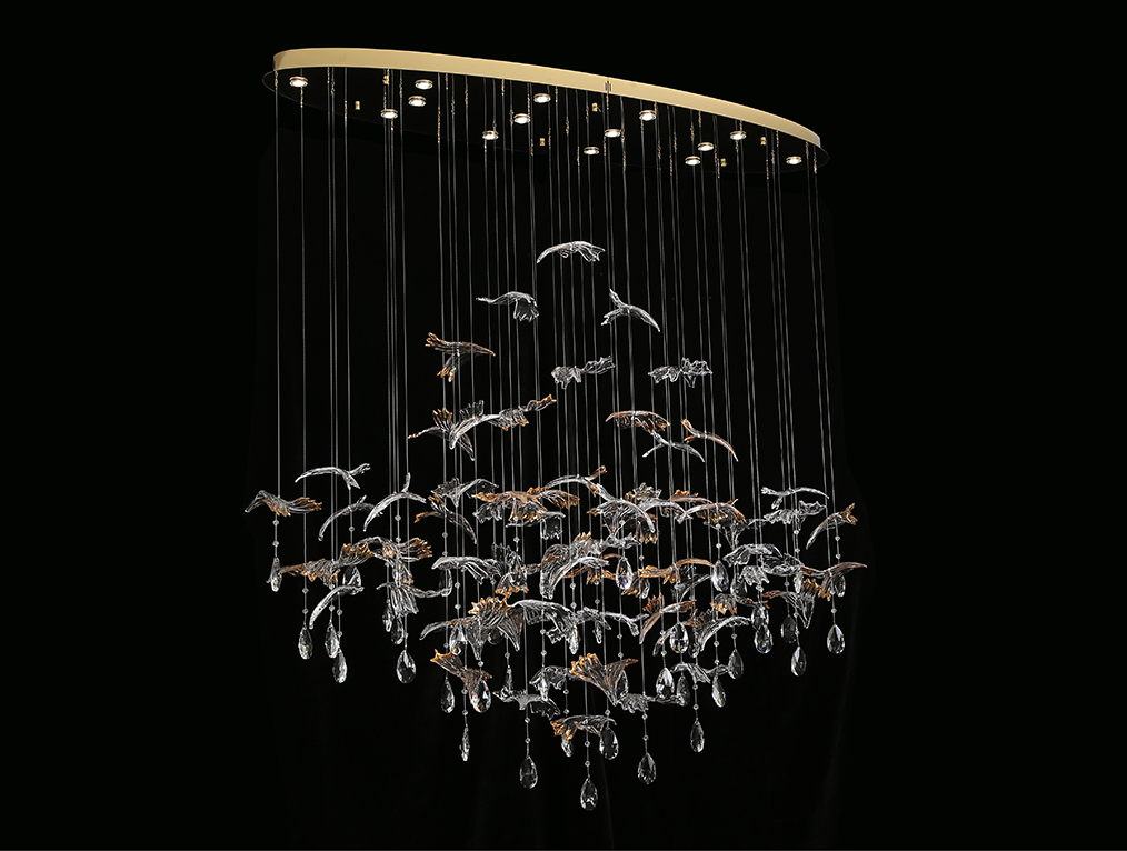 Потолочная люстра Newport Verona 8220/140 С oval gold polished М0070751