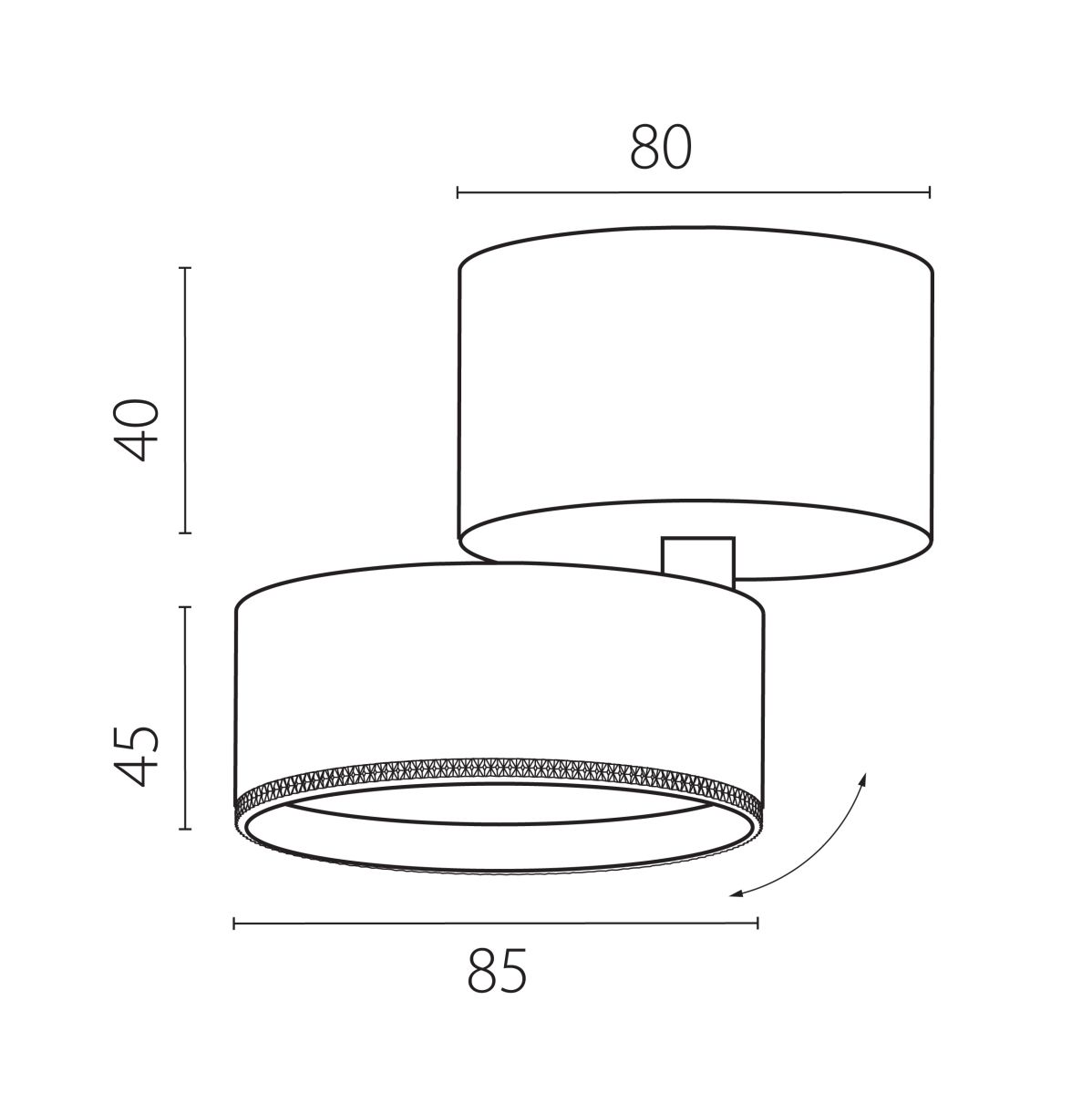 Накладной светильник Alta Pro Lightstar A5536SO