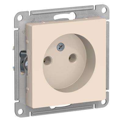 Розетка б/з, 16А, механизм Systeme Electric AtlasDesign Беж ATN000241