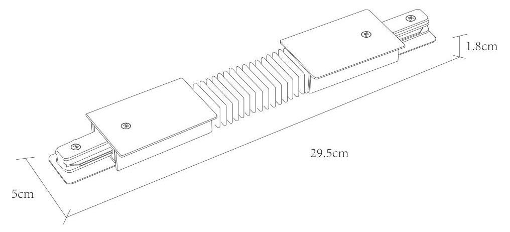 Коннектор гибкий Arte Lamp Track Accessories A150106 - Elektrostandard.net Коннектор гибкий Arte Lamp Track Accessories A150106