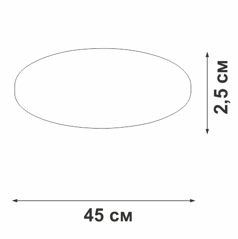 Потолочный светильник Vitaluce V3821T-0/1PL