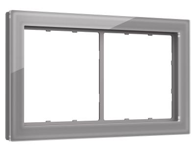 Рамка SIGMA Briz (Сталь Стекло закаленное натуральное) 2-ая Ambrella Volt SF350502