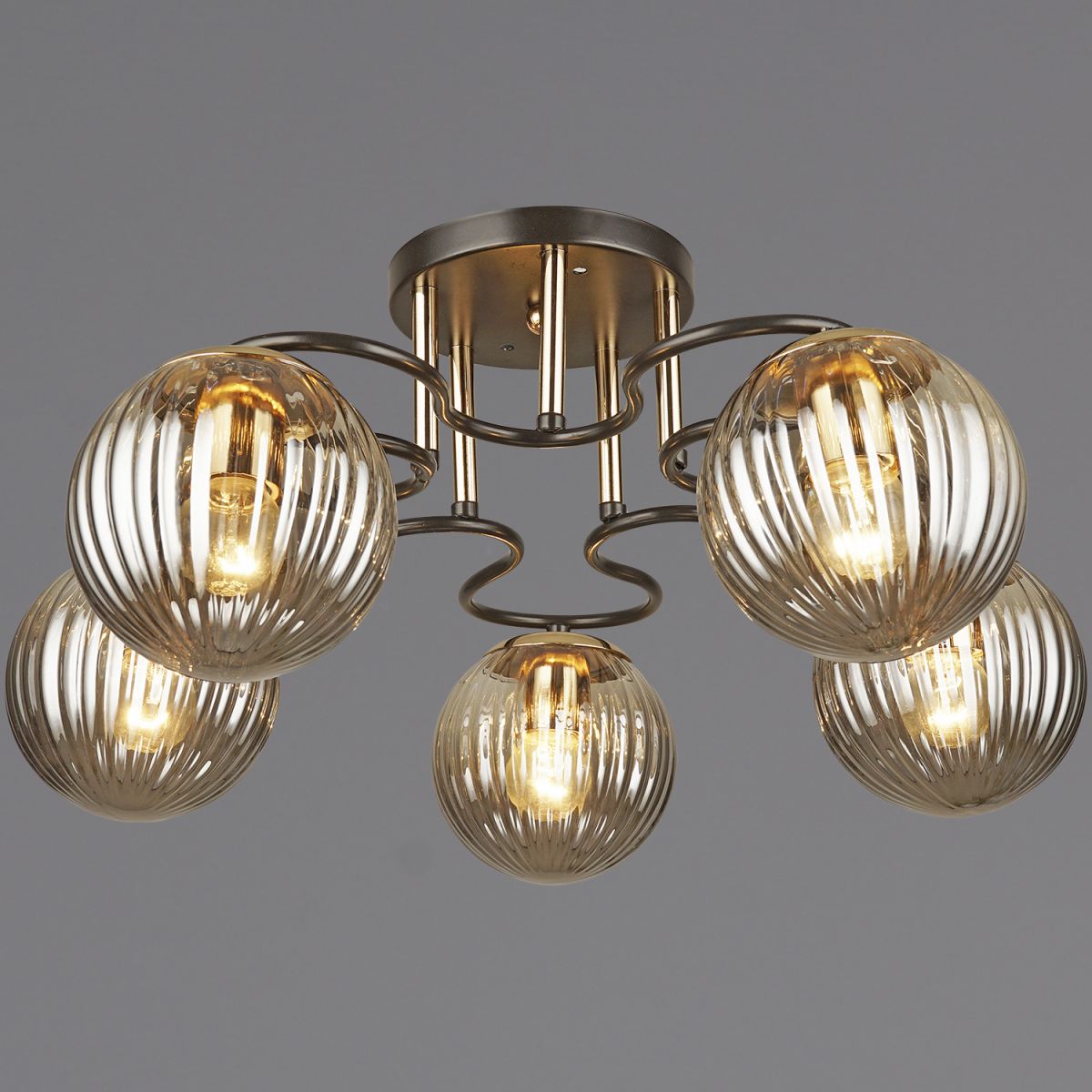 Потолочная люстра Reluce 04204-0.3-05 COFFEE+FGD