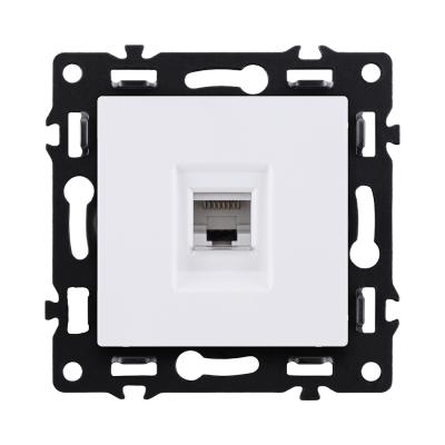 Розетка Ethernet RJ45 Cat.6, белый Kollinger Asthetik AS-017WH