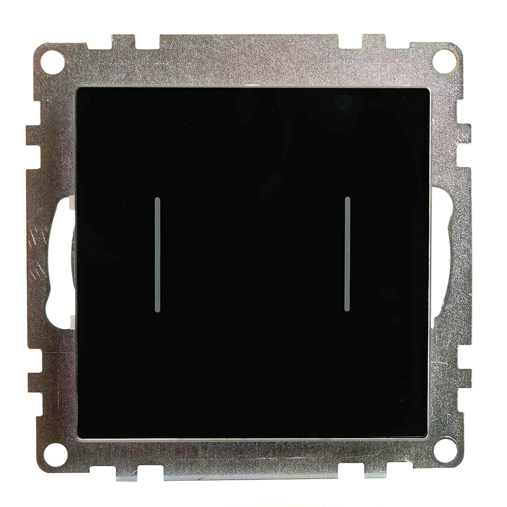 Выключатель 2-клавишный сенсорный (механизм) Stekker Катрин 50273