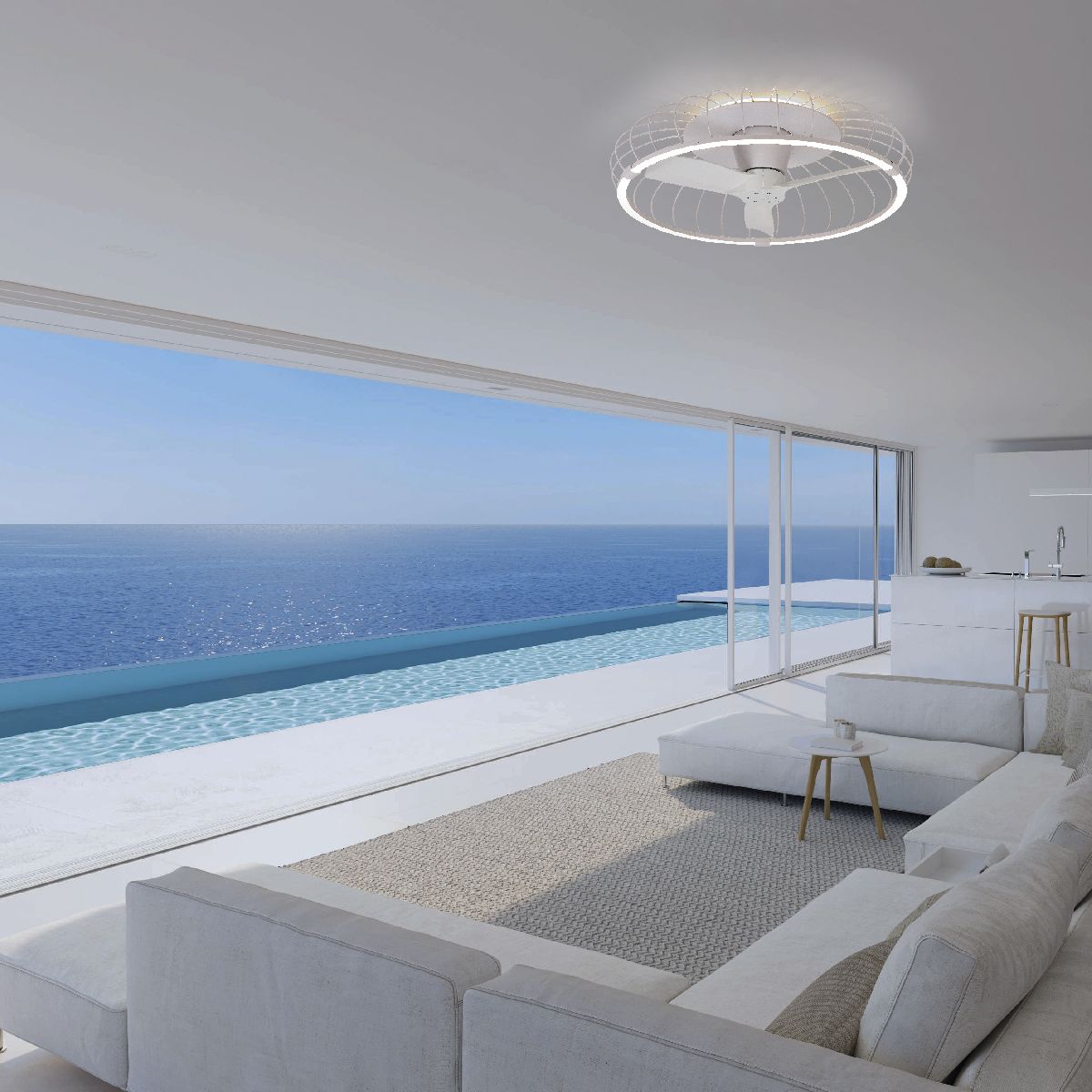 Люстра-вентилятор Mantra Nature 7807