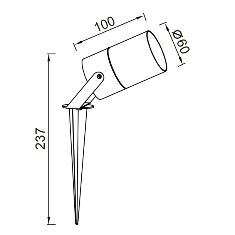 Ландшафтный светильник Mantra Quebec 9287