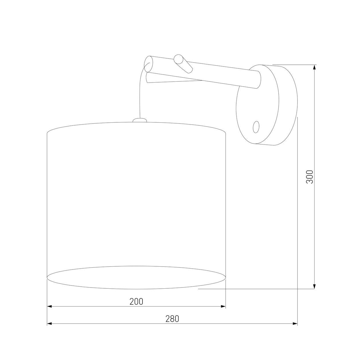 Бра TK Lighting 6552 Albero White