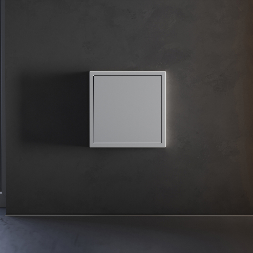 Заглушка Voltum S70 с суппортом, (серый) VLS080116