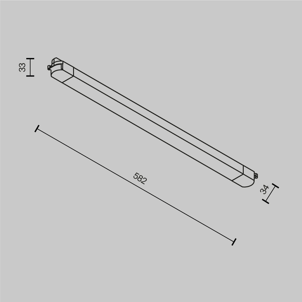 Трековый однофазный светильник Maytoni Technical Basis TR000-1-24W3K-B_1