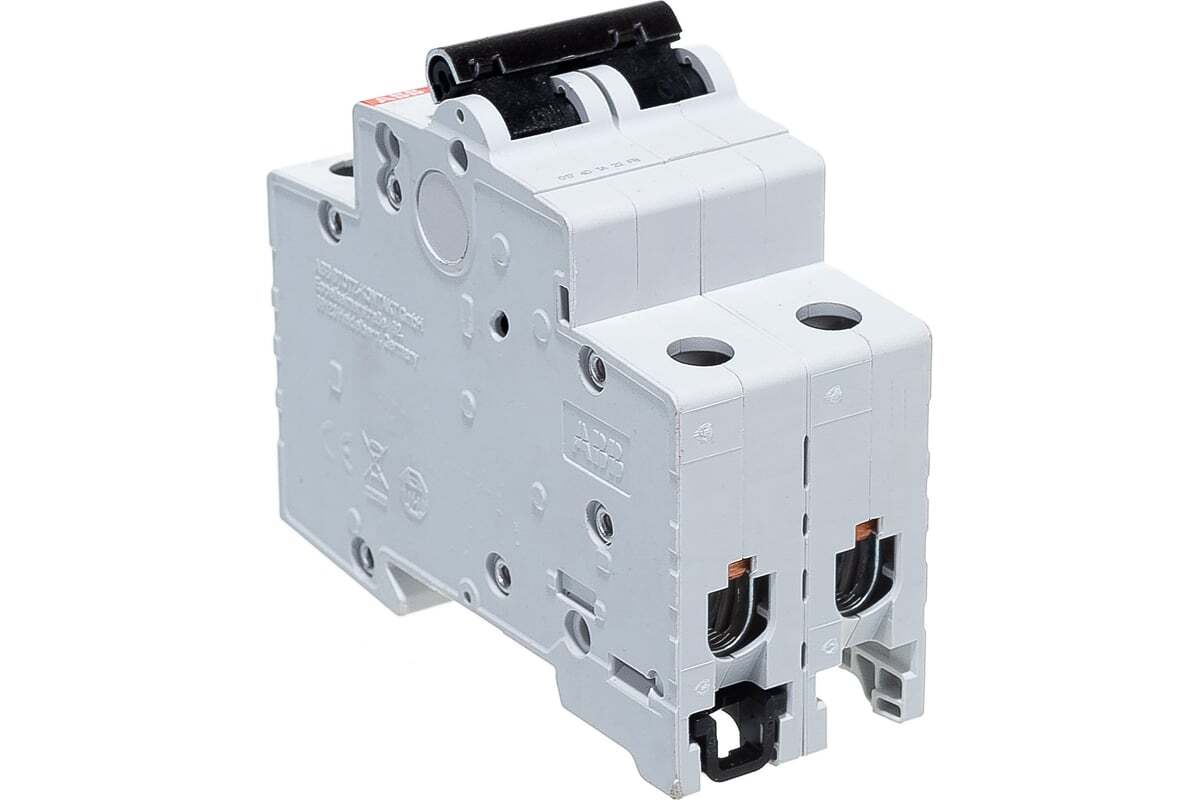 Автоматический выключатель ABB SH202L 2-полюсный C10 4,5кА