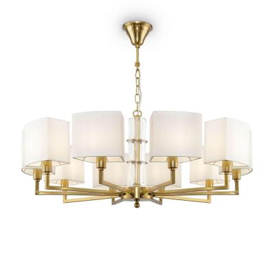 Подвесная люстра Maytoni Metropolitan H015PL-10G
