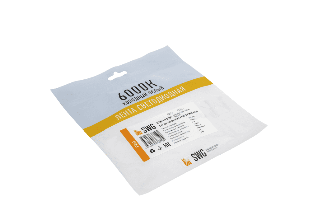 Светодиодная лента SWG SWG2P60-24-4.8-W 005270