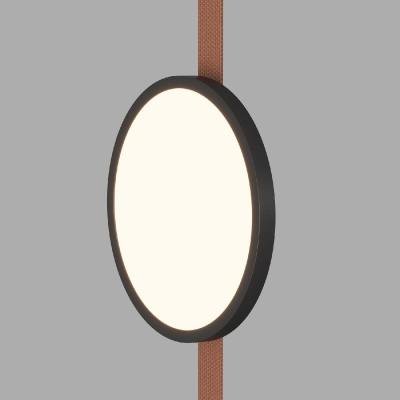Трековый однофазный светильник Denkirs Belty Flow DK5567-BK