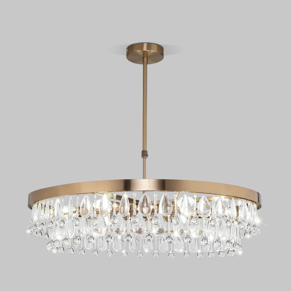 Подвесная люстра Eurosvet Sophie 60165/6 латунь Smart a065754