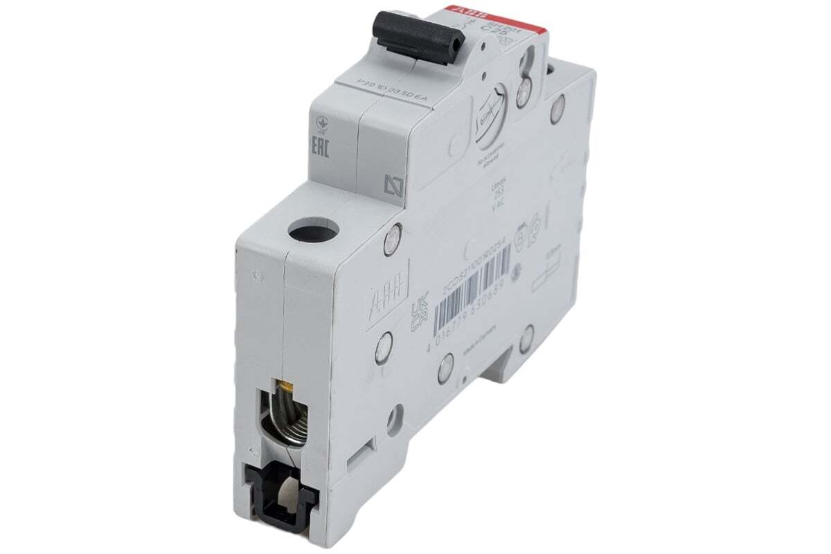 Автоматический выключатель ABB SH201 1-полюсный C25 6кА