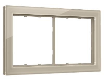Рамка SIGMA Briz (Кашемир Стекло закаленное натуральное) 2-ая Ambrella Volt SF350322
