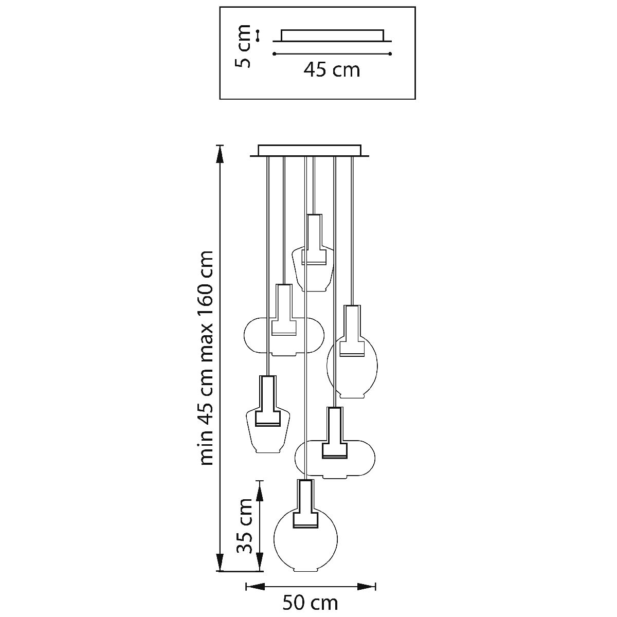 Каскадная люстра Lightstar Disco 792169 - Elektrostandard.net Каскадная люстра Lightstar Disco 792169