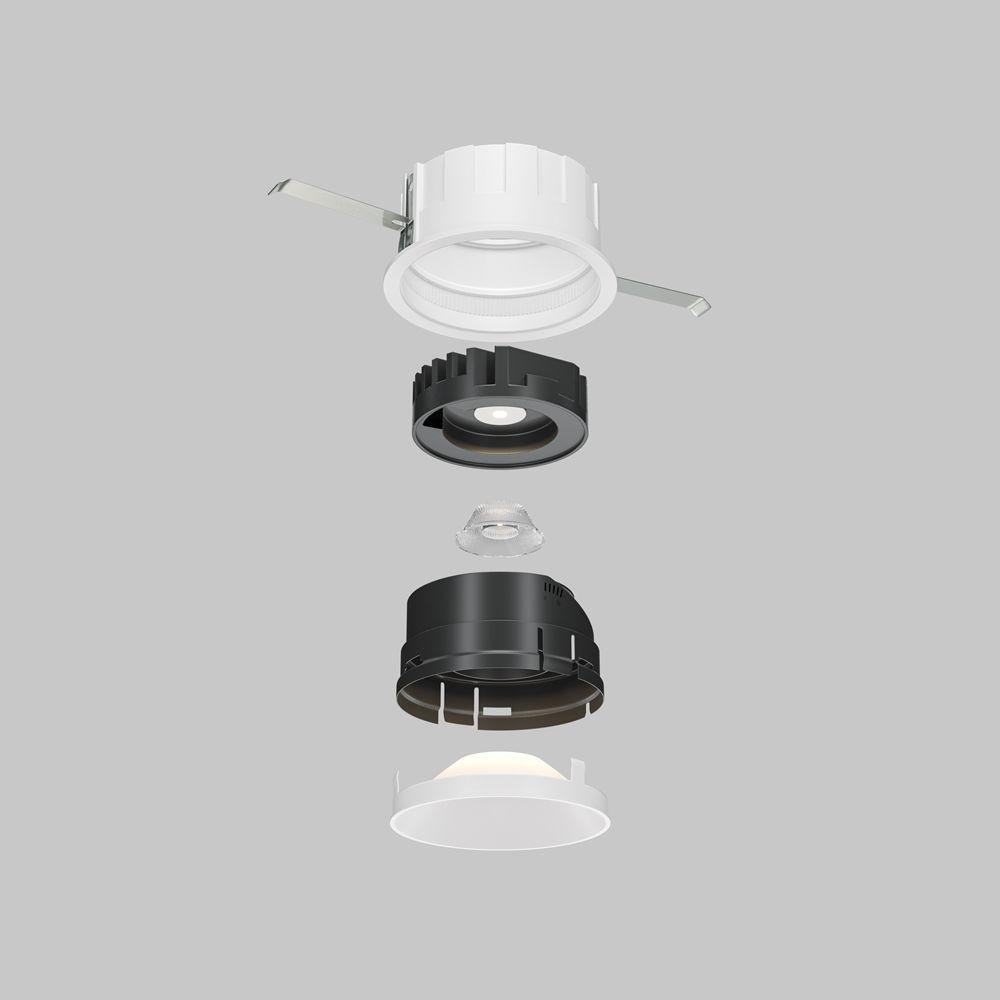 Встраиваемый светодиодный светильник Maytoni Technical Wise DL057-10W4K-W