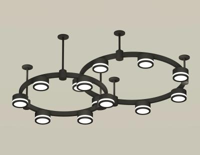 Комплект подвесного светильника Ambrella Light Techno Ring XR92221003  (A9222, A9227, C9238, C9232, N8415)
