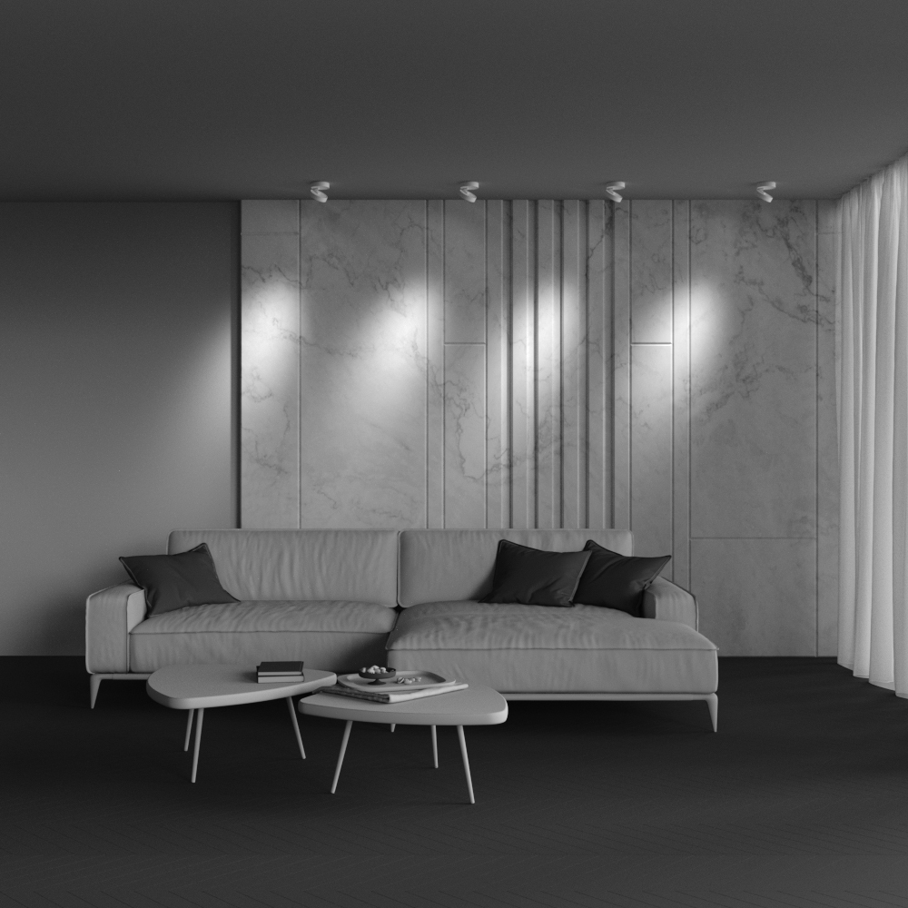 Накладной спот Maytoni Magic C022CL-12W4K-W-1