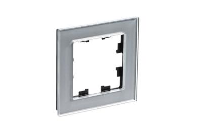 Рамка 1-ая Systeme Electric AtlasDesign Nature Стекло алюминий ATN320301