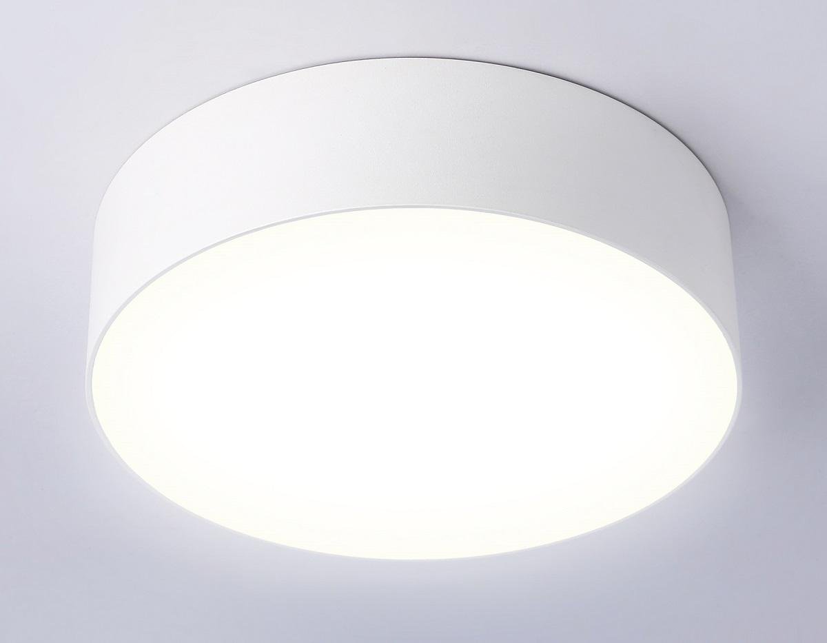 Потолочный светодиодный светильник Ambrella light Orbital Air Alum FV5515