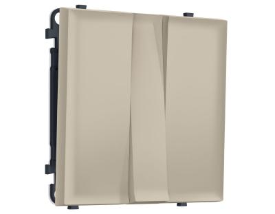 Комплект механизма 3-кл выключателя SIGMA Кашемир 10A-250V QUANT PRO Ambrella Volt MS345010 (SP3450, PR133)