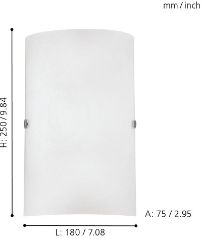 Настенный светильник Eglo Troy 3 85979