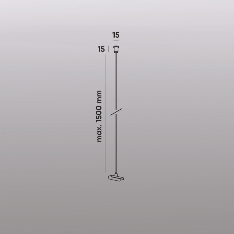 Механический подвес для трека Denkirs Smart Base TR2126-BK