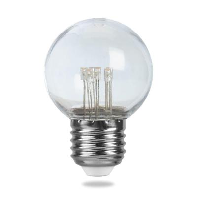 Лампа светодиодная Feron E27 1W 2700K прозрачная LB-378 41918