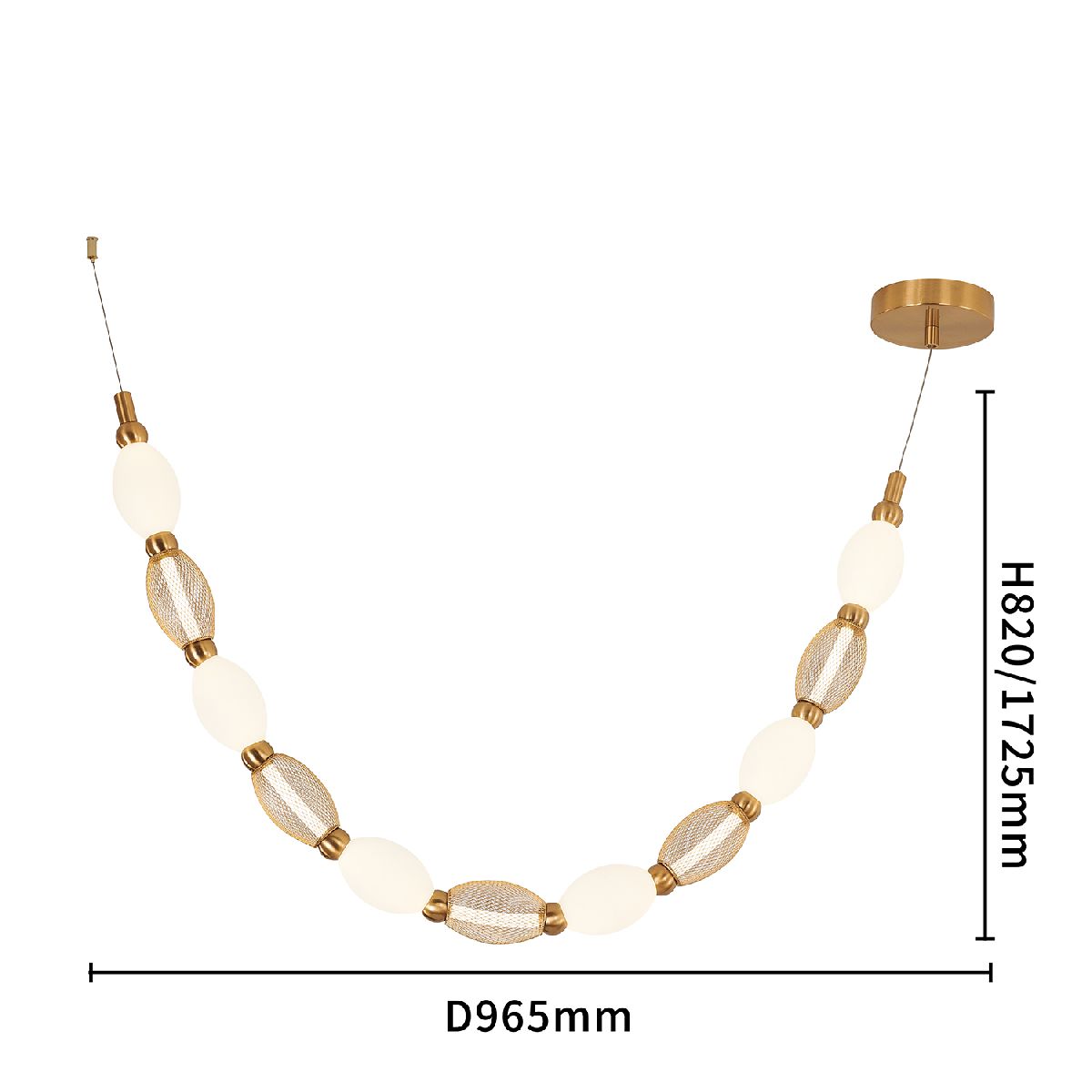 Подвесная люстра Favourite Perler 4559-1PC