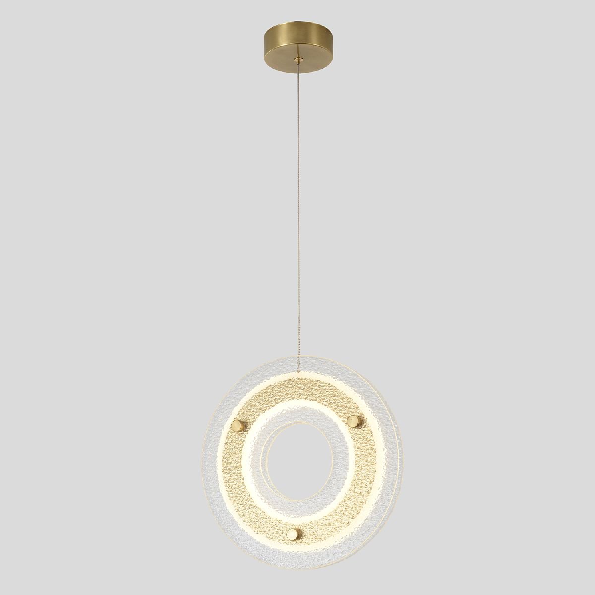 Подвесной светильник Crystal Lux DIEGO SP25W LED BRASS