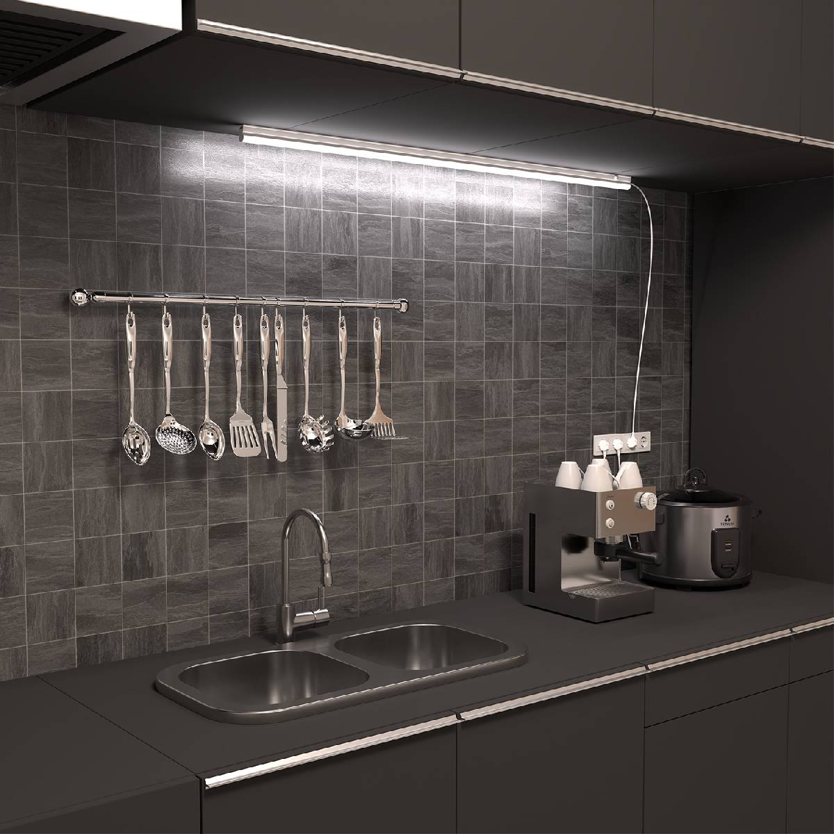 Мебельный светильник Gauss TL TL008