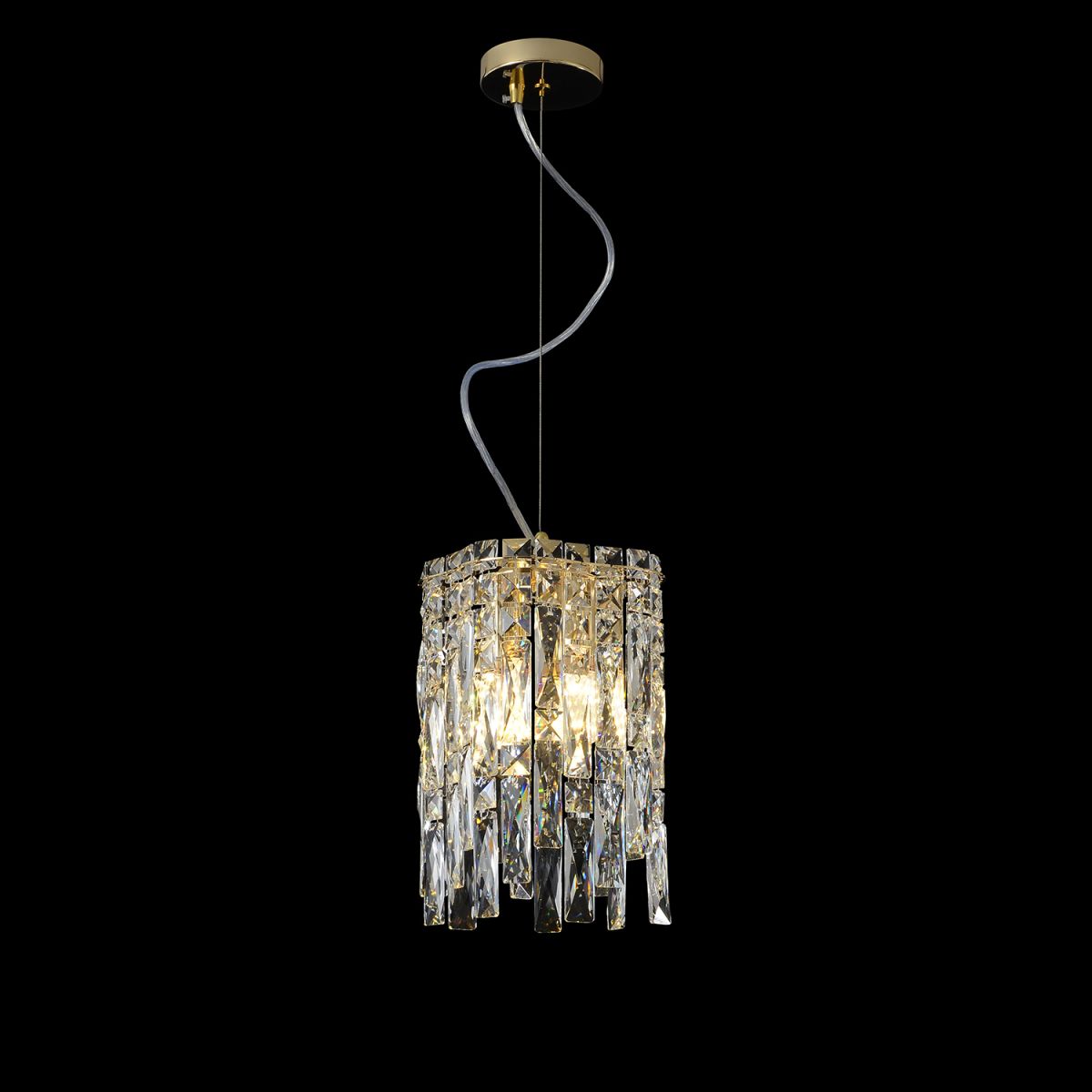 Подвесной светильник Crystal Lux ABRIL SP2 GOLD